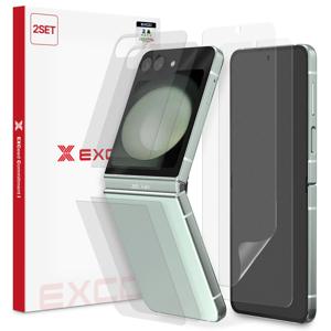 갤럭시 Z플립7FE/6 풀커버 지문방지 전면 후면 세트 자가복원 우레탄 액정보호필름 2세트