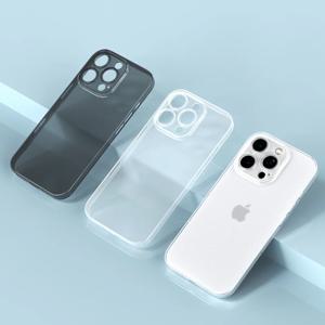 아이폰16 프로 맥스 0.3mm 초슬림 스킨 매트 생폰 느낌 케이스
