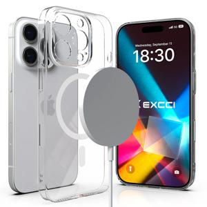 아이폰16 프로 맥스 에어슬림 맥세이프 강한자력 변색없는 고투명 생폰 느낌 휴대폰 케이스