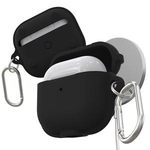 에어팟4 실리콘 슬림 카라비너 맥세이프 케이스