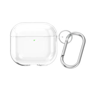 엑씨 에어팟4 림피드 젤리 투명 카라비너 케이스