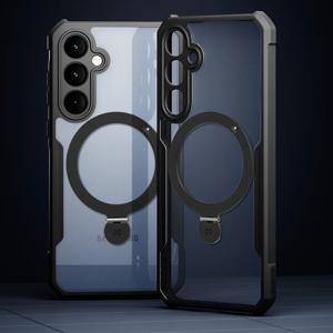 갤럭시 S24FE 케이스 파비스 지문방지 매트 풀커버 거치형 맥세이프 범퍼