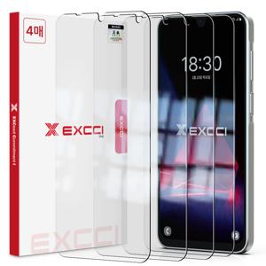 갤럭시 A16/버디4/점프4/와이드8/ 2.5D 라운드컷 글리터 강화유리 액정필름 4매