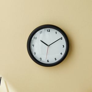 버블 벽시계 블랙앤화이트