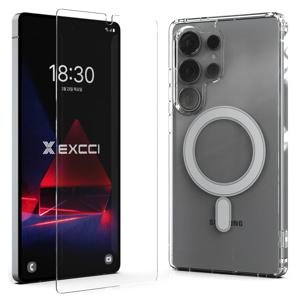 갤럭시S25 울트라 퓨어 맥세이프 케이스+글리터 강화유리필름 1매