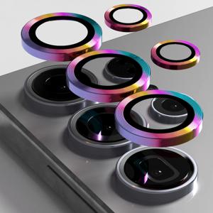 갤럭시S25 울트라 빛번짐 방지 카메라 렌즈 강화유리 메탈 링 보호필름 1매