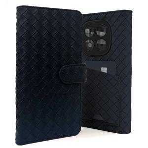 샤오미 레드미14C 케이스 위브 마그네틱 카드수납 지갑 가죽 다이어리