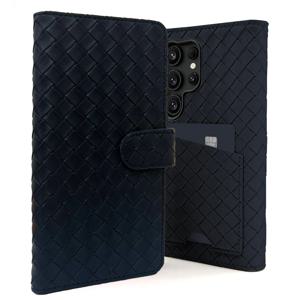 갤럭시 와이드7 케이스 위브 마그네틱 카드수납 지갑 가죽 다이어리