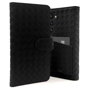 갤럭시S10 플러스 케이스 위브 마그네틱 카드수납 지갑 가죽 다이어리