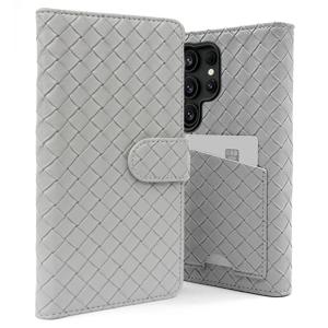 갤럭시 노트10 플러스 케이스 위브 마그네틱 카드수납 지갑 가죽 다이어리