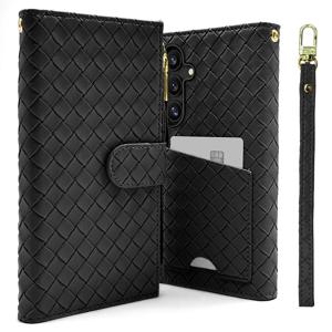 갤럭시 와이드7 케이스 폴리오 지퍼형 카드수납 지갑 가죽 다이어리