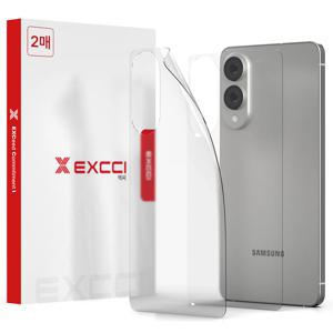 갤럭시S25 엣지 자가복원 TPU 지문방지 후면 우레탄 휴대폰 액정보호필름 2매