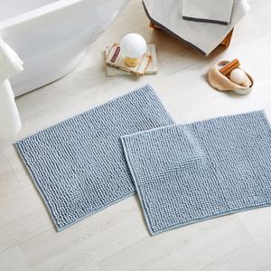 WOW 뽀송한 극세사 욕실매트 2P SKY BLUE