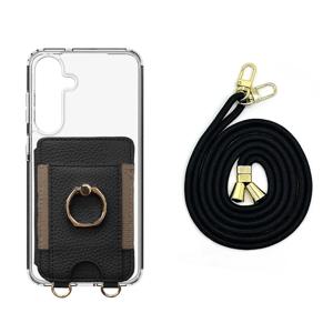 갤럭시S25FE 스마트링 거치대 가죽 멀티포켓 카드지갑 넥스트랩 케이스