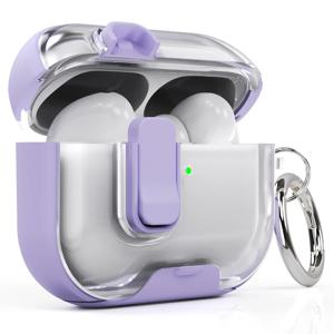 컬러엣지 에어팟프로3 풀커버 잠금 분실방지 케이스