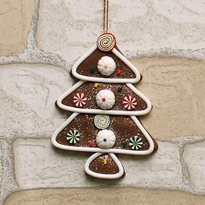 심플 크리스마스 장식 소품 초코 쿠키 트리 오너먼트