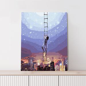 DIY 명화그리기 도시 위의 꿈 40x50cm