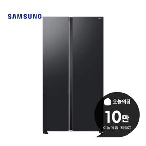 [렌탈] 양문형 냉장고 852L (젠틀 블랙) RS84DG5022B4