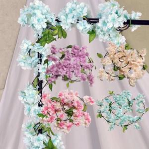 인조 벚꽃 행잉 플랜트 인테리어 조화 넝쿨 촬영 포토존 웨딩 벽장식