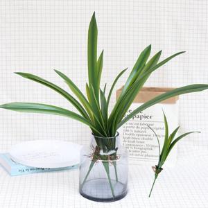 인테리어 조화 소품 동양란 난초 조화부쉬 45cm 인조식물 장식품