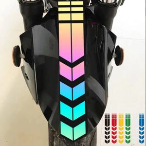 오토바이 바이크 휀더 자동차 포인트 반사 데칼 화살표 스티커