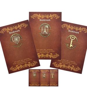 금속 북클립 레트로 페이지 마커 책갈피 선물 메탈 레이스 북마크