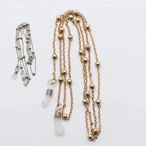 선글라스 안경 마스크 패션 금구슬 은구슬 금속 체인 스트랩 안경줄
