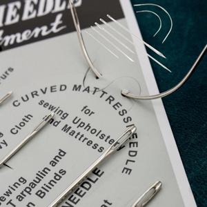 가죽 공예 DIY 손바느질 다용도 가죽 바늘 세트 7종 곡선 돗바늘