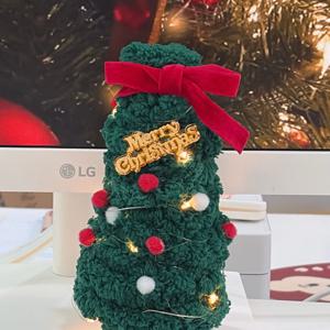 예쁜 크리스마스 실 트리 겨울 만들기 DIY 키트 재료 부자재 체험 초등 엄마표 미술 놀이