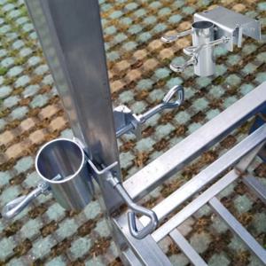 테이블 베란다 캠핑 낚시 의자 폴대 고정 홀더 파라솔 지지대 브라켓