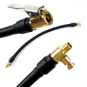 자동차 바이크 자전거 타이어 에어척 호스 연결 공기주입기 에어펌프