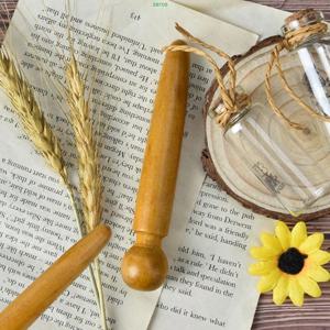 휴대용 스틱 발마사지 봉 안마 셀프 우드 원목 지압기 발지압 괄사