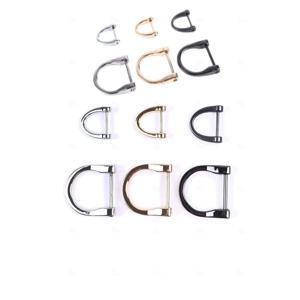 가방부자재 리폼 재료 개고리 D링 키링 가방고리 나사형 버클 클립