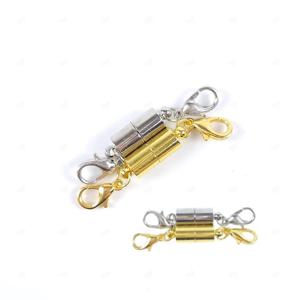 목걸이 팔찌 액세서리 만들이 DIY 키링 연결 원통형 자석 버클 2p