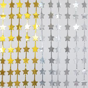 별 커튼 가랜드 파티 소품 벽 장식 생일 크리스마스 데코 포토존