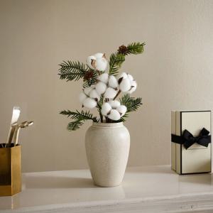 리얼퀄리티 핸드메이드 조화 목화솜가지