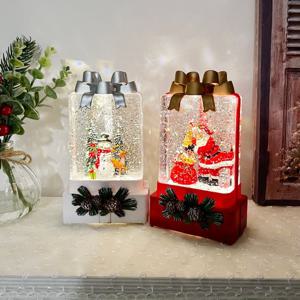 솔방울 리스 선물상자 워터볼 오르골 산타 눈사람 스노우볼 LED조명 크리스마스장식 무드등