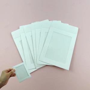 증명사진 포토 카드 보관 구겨짐 방지 보관 홀더 프레임 액자 창문 봉투