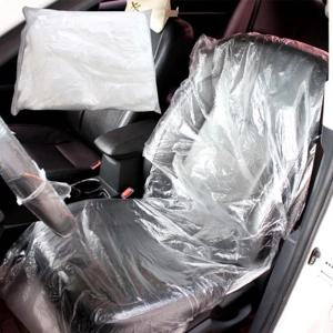 자동차 일회용 시트 핸들 기어봉 오염방지 보호 커버 비닐 10p 세트
