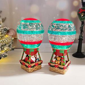 산타선물 열기구 워터볼 오르골 스노우볼 크리스마스장식 LED조명 무드등 성탄절선물