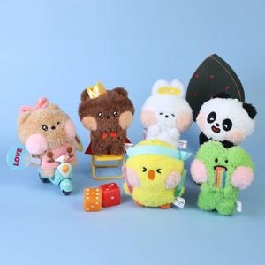 라인프렌즈 미니니 친구들 동물키링 인형 6종