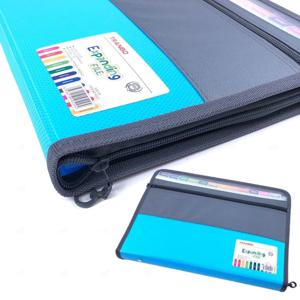 서류 파일집 인덱스 지퍼 A4용지 보관 아코디언 화일케이스