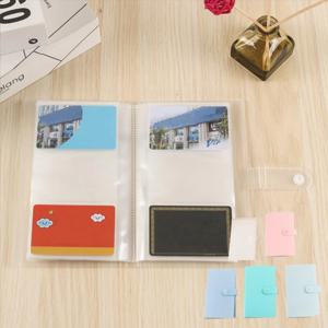 포토카드 사진 명함 수납함 지갑 슬롯 미니 앨범집 240 포켓
