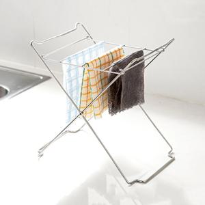 올스텐 2WAY 행주 고무장갑 걸이 싱크대 접이식 스탠드 음쓰 비닐봉투 거치대
