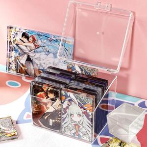 카드 사진 명함 아이돌 포카 아크릴 투명 정리 문구 보관함 케이스