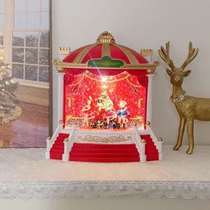 호두까기 레드 오페라궁전 워터볼 오르골 스노우볼 크리스마스장식 LED조명 무드등 성탄절선물