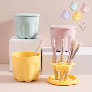 메이크업 파운데이션 다용도 브러쉬 세척 클리너 실리콘 세척기