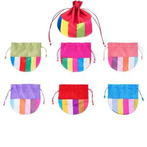 외국인 한국 기념품 선물 오방색 전통 세뱃돈 미니 색동 복주머니