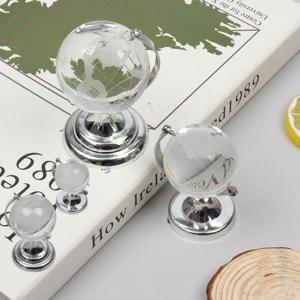 테이블 인테리어 소품 지구본 미니 크리스탈 투명 장식품 선물