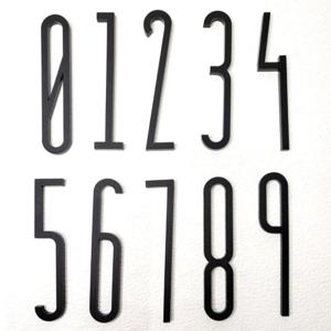 아크릴 입체 3D 표지판 숫자 스카시 슬림 넘버 간판 인테리어 디자인